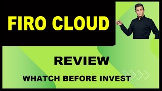 FIRO CLOUD  FIRO CLOUD REVIEW  FIRO CLOUD APP  FIRO CLOUD APP REVIEW [upl. by Alten]