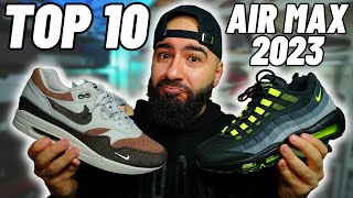 TOP 10 NIKE AIR MAX 2023 [upl. by Marillin]