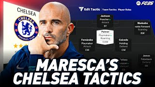 MASTERING ENZO MARESCAS CHELSEA TACTICS IN EA FC 25 [upl. by Namajneb]