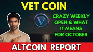 VET The MOST important WEEKLY OPEN in OCTOBER  Vechain VET Price Prediction [upl. by Tnecnivleahcim]