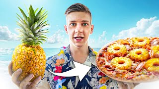 Je teste la Pizza HAWAÏENNE🍍✅ ou ❌ [upl. by Notsahc]