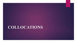 What is Collocation  Collocation in English Useful English Collocations [upl. by Ronoh]