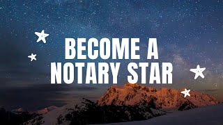 Learn to Become a Successful Notary Loan Signing Agent Affordably at NotaryStarscom [upl. by Aleacin]