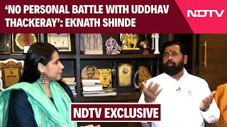 Maharashtra Elections  quotUddhav Thackeray Abandoned Bal Thackerays Ideologyquot Eknath Shinde To NDTV [upl. by Iclek]