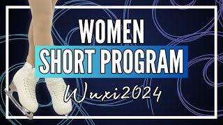 Junior Women Short Program  Wuxi 2024  JGPFigure [upl. by Revkah]