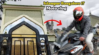 Bangalore 17 Islampur  Crazy area vlog  First bike ride exploring my area  KTM Rc 200 [upl. by Irmina]