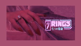 Ariana Grande – 7 Rings 中文歌词 [upl. by Hittel353]