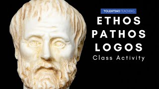 Rhetorical Appeals Ethos Pathos and Logos Includes Worksheet [upl. by Brothers]