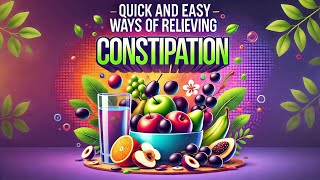 Relieve Constipation Naturally Effective Tips Without Medications” [upl. by Manville]