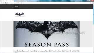 Leaked Batman Arkham Origins Season Pass Code Download [upl. by Faxen]