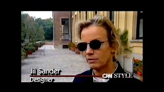 Jil Sander SS 1997 CNN Style with Elsa Klensch [upl. by Nolahc]