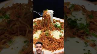 Red chilli megi massala🍜🍜🤤🤗 चीज़ पनीर मेगी मसाला reaction asmr cookingshow sorts [upl. by Leryt]