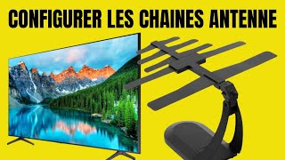 Comment tester le signal et faire le balayage des chaînes TNT de télévision avec une antenne [upl. by Notlim57]