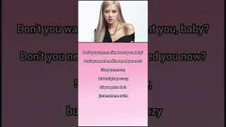 Rosé new song APT lyrics APT ROSÉ [upl. by Acim]