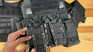 How To Attach Molle Pouches To Plate Carriers and Tactical Gear The Right Way [upl. by Epuladaugairam]