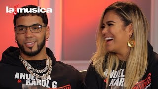 Karol G Y Anuel AA Confiesan Cómo Se Enamoraron  LaMusica [upl. by Seravat]