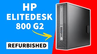 HP EliteDesk 800 G2 SFF Preview A class Refurbished 4K [upl. by Nnylylloh72]