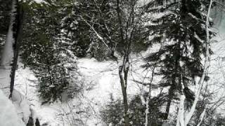 Miners Falls Munising Michigan in Winter [upl. by Ottillia]