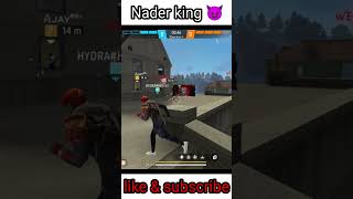 The youtuber call me Nader King 👑 freefire pubgmobile freefireindia shorts viralshorts [upl. by Yanarp]