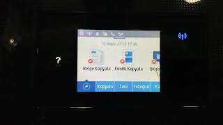 HP 87107720774086108600750076128720 Yazıcı Baskı KafasınTemizleme [upl. by Hortensa]