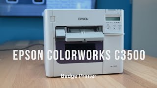 Highlights Epson C3500 Inkjet Color Printer [upl. by Nnyladnarb]