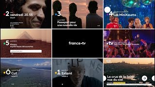 Le 29 janvier 2018 lidentité visuelle de France Télévisions évolue [upl. by Llener]