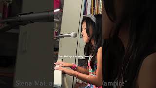 Siena Mai age 9 Vampire cover by Olivia Rodrigo [upl. by Shayne942]