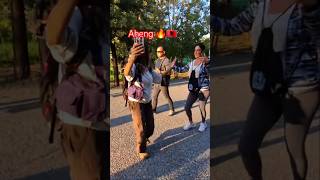 Turistet aheng me banden amatore ne sheshin skendervealborginaltv saze tirana dance youtuber [upl. by Nalyd]