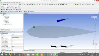 Ansys Fluent NACA 0018 Simulation [upl. by Mayda]