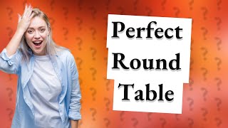 What is the most common size round table [upl. by Nagard512]