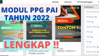 MODUL PPG PAI TAHUN 2022 LENGKAP PPG KEMENAG [upl. by Mosier676]