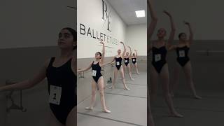 Pliés at the barre  Ballet Etudes Academy [upl. by Rasure]