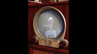 1951 Zenith Porthole TV H2250R [upl. by Ramma47]