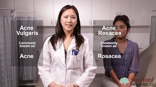 Diagnosing Acne vs Rosacea Stanford Medicine 25 [upl. by Lori]