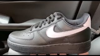 Nike Air Force 1 Retro Black White shoes [upl. by Karlie]