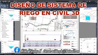 DISEÑO DE CANALES EN CIVIL 3D 2015  2025  TRAPEZOIDAL RECTANGULAR PARABÓLICO Y ENTUBADO PARTE 01 [upl. by Leahsim392]