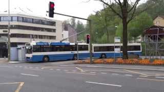 Maihof VBL NAW trolleybus 271 [upl. by Attehcnoc]