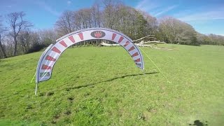 Mini Quad FPV  Trees and Gate  5quot KISS Setup and 4quot Betaflight [upl. by Hardwick]