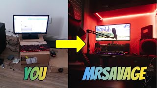 MrSavages 10000 GAMING SETUP [upl. by Mohl]