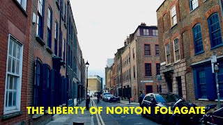 The Liberty of Norton Folgate Spitalfields Walking Tour 4K [upl. by Anassor]