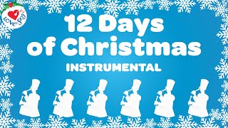 12 Days of Christmas Song KARAOKE Song 🎤🔔 Christmas Love to Sing [upl. by Volotta]