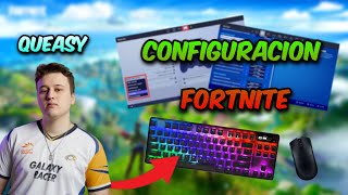 CONFIGURACION de QUEASY en FORTNITE 8  JC69 [upl. by Smukler]