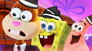 SPONGEBOB The Sandy Cheeks Movie  Coffin Dance Song Old Style Remix [upl. by Sharron]