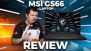 MSI GS66 12UGS Review  Intels 12700H and an RTX 3070 Ti make mobile 1440p60 gaming a REALITY [upl. by Brit849]