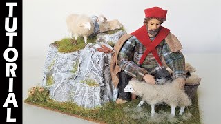 💡 TUTORIAL Pastore mentre tosa le pecore 🐏 in movimento ⚙️ Presepe meccanico [upl. by Affrica]