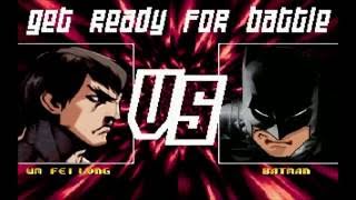 Mugen  Master Fei Long Street Fighter Vs Batman DC ComicsRequest [upl. by Prevot]