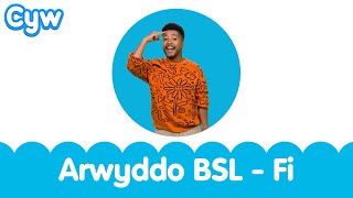 Arwyddo BSL  Cân Fi  BSL Signed Kids All About Me Song Welsh Cymraeg Sign Language [upl. by Ajnotal]