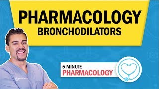 Pharmacology  Bronchodilators  Respiratory Drugs nursing RN PN NCLEX [upl. by Kandy]