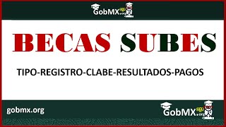 🚀 Como registrarse en Becas SUBES 📌 Registro Clabe Resultados PAGOS ▷ Convocatorias 20222023 [upl. by Fink]