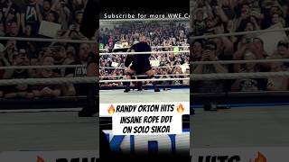 Randy Orton Destroys The Bloodline’s Solo Sikoa with Insane Rope DDT  SmackDown Highlights wwe [upl. by Aloise]